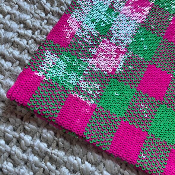 Trina Turk Rico Sequin Mini Skirt Sz 4 - Picture 5 of 7